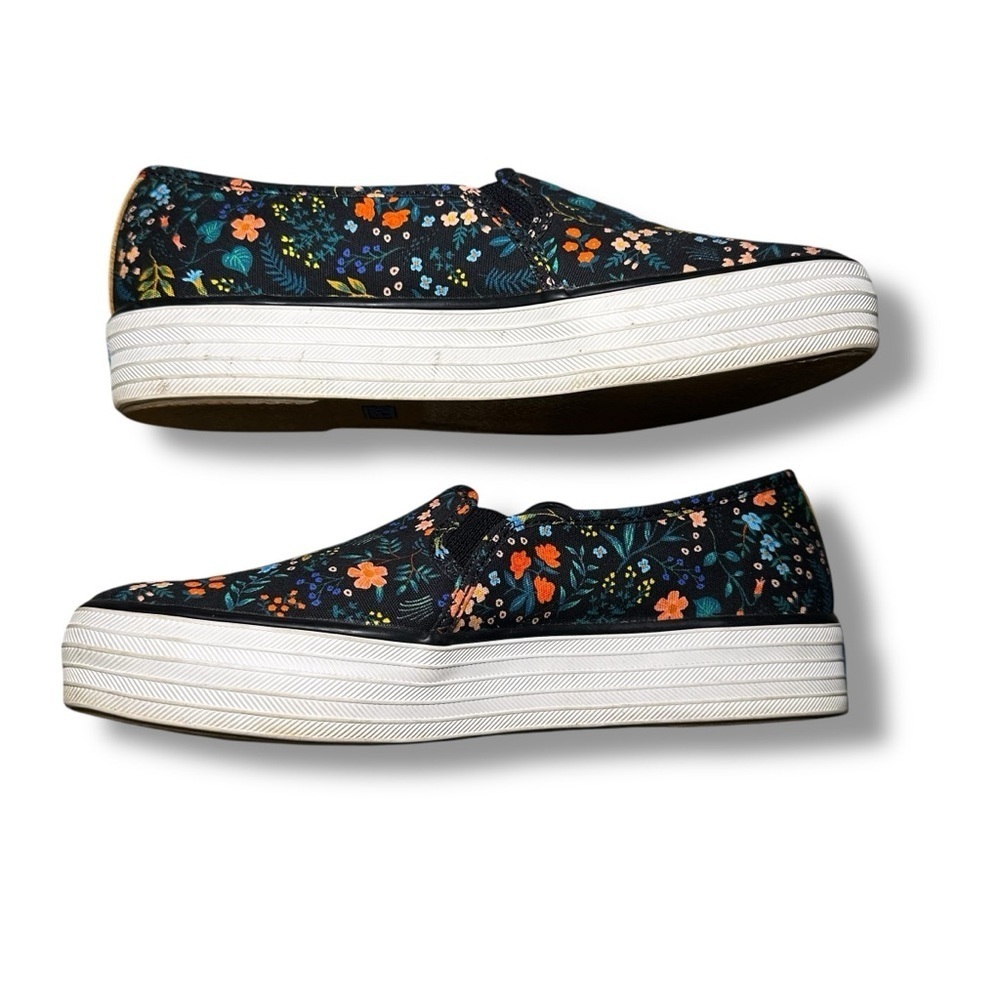 Keds X Rifle Paper Co. Triple Decker Slip-On - Picture 6 of 11